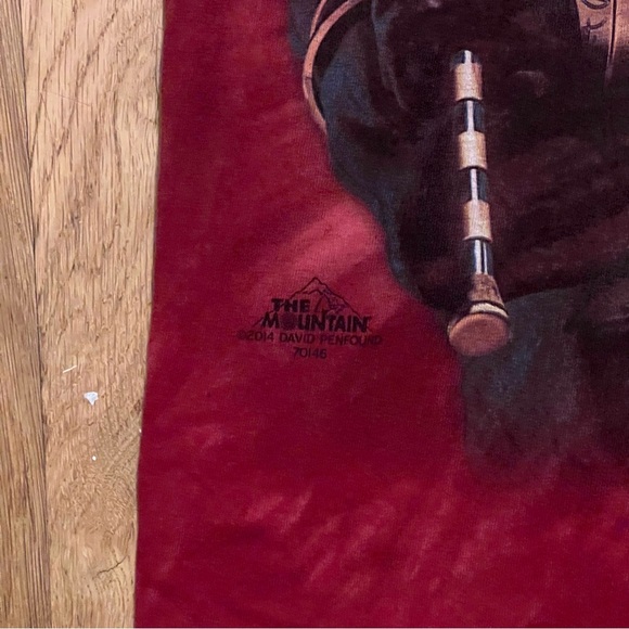 Anubis Soldier Luxor Las Vegas The Mountain Red T Shirt Medium - Picture 3 of 7